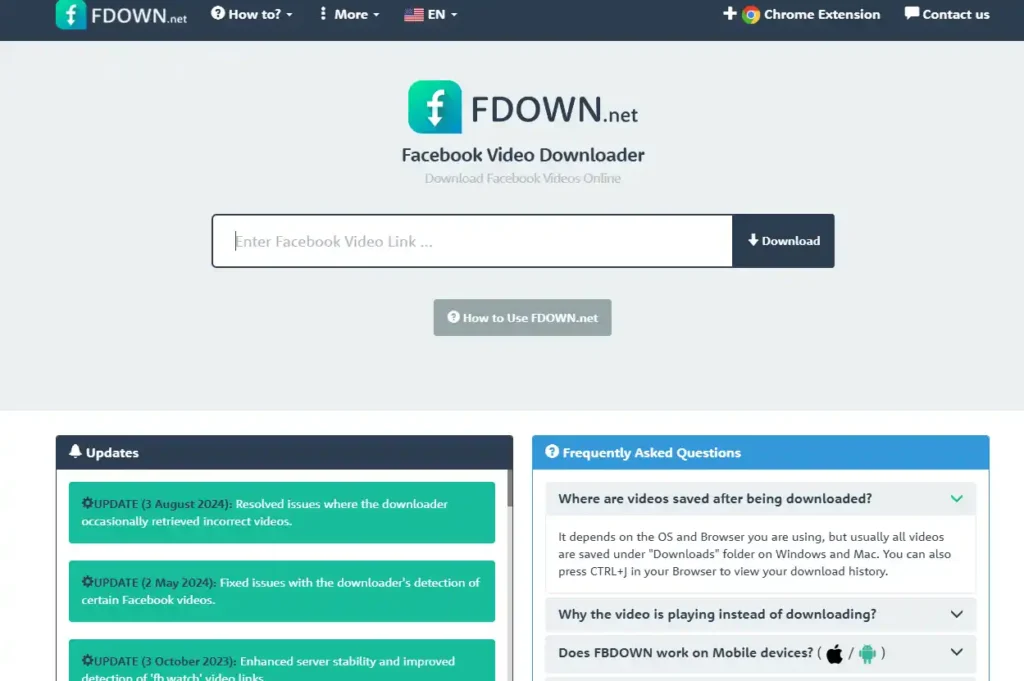 Download Video Facebook: Panduan Lengkap dan Aman 1 fbdownloader 1