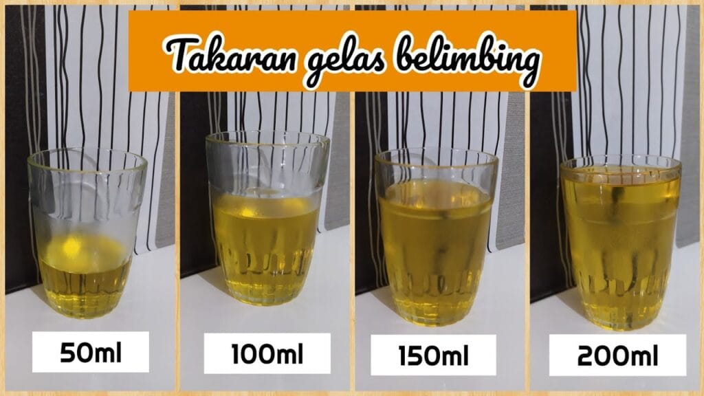 takaran gelas belimbing 1