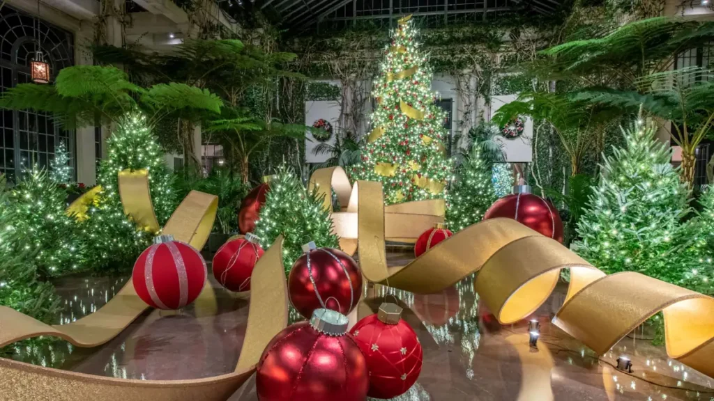 longwood gardens christmas holidays lights ornaments by hdavis hero 2200x1237px