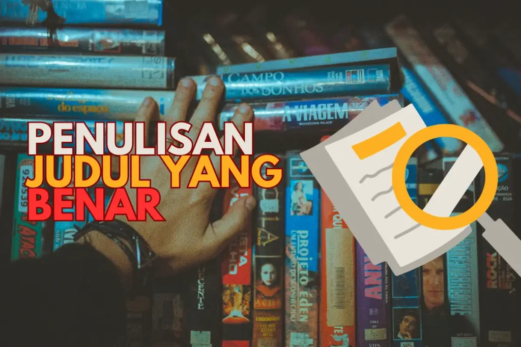 penulisan judul yang benar