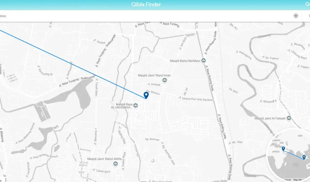 Cara Mudah Menentukan Arah Kiblat Tanpa Perlu Unduh Aplikasi 3 qibla finder