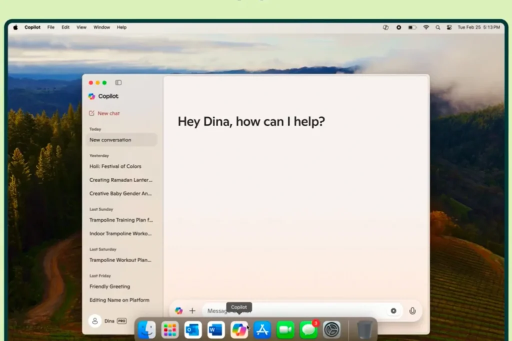 Copilot app mac
