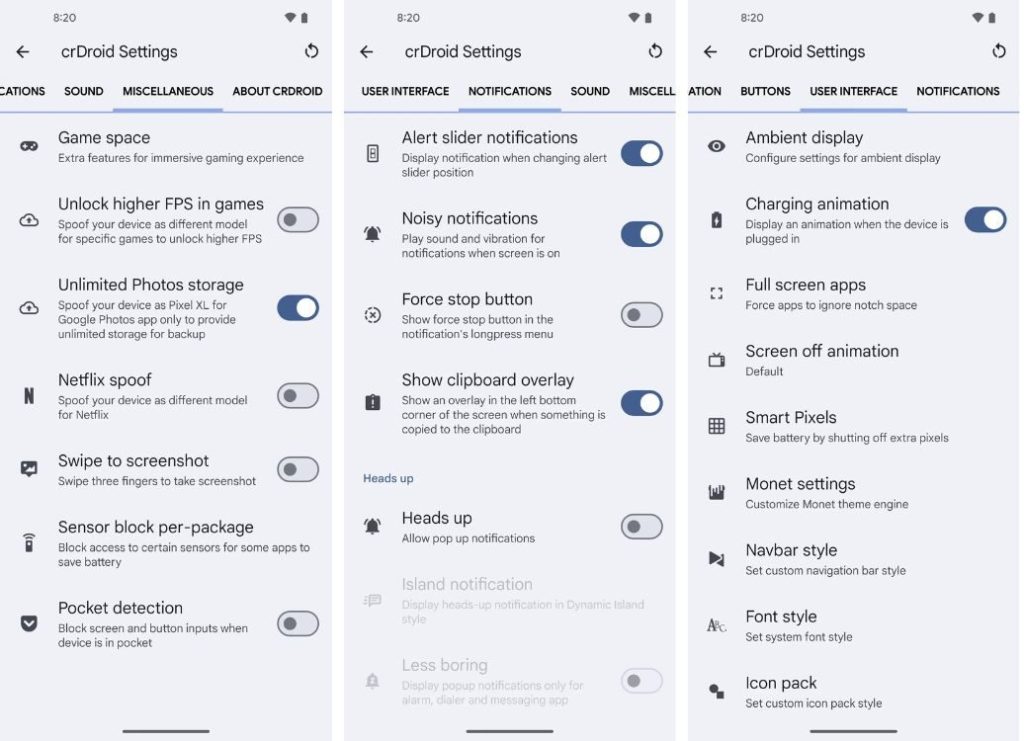 CrDroid e17358210351771