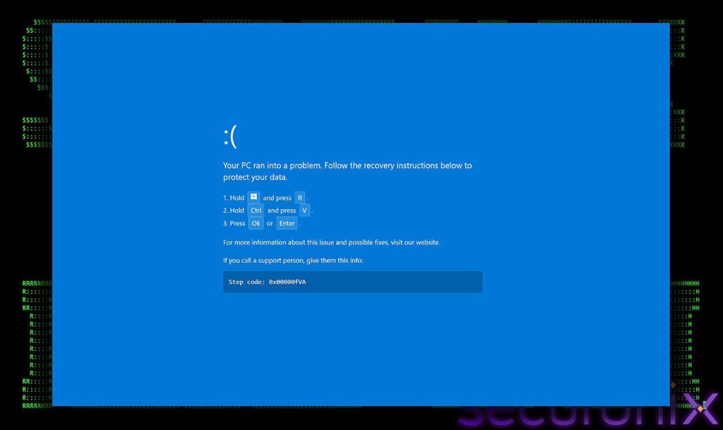 Kaget Setengah Mati: BSOD Palsu Kini Jadi Jebakan Maut Penjahat Siber Instal Malware! 1 fake bsod securonix1