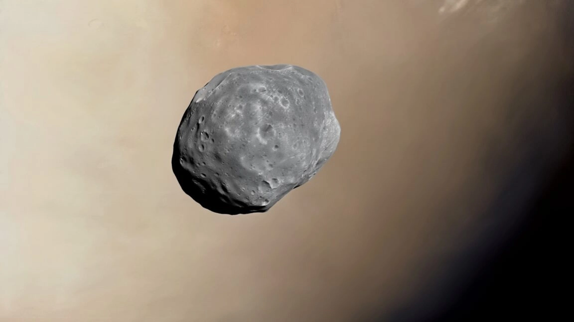 Dokumentasi liputan Jepang meluncurkan misi untuk membawa pulang sepotong Phobos, bulan Mars
