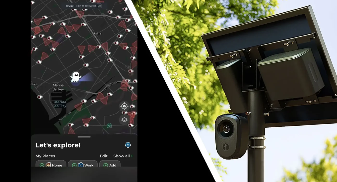 Ilustrasi liputan MapQuest will now show you where Flock cameras are on the map