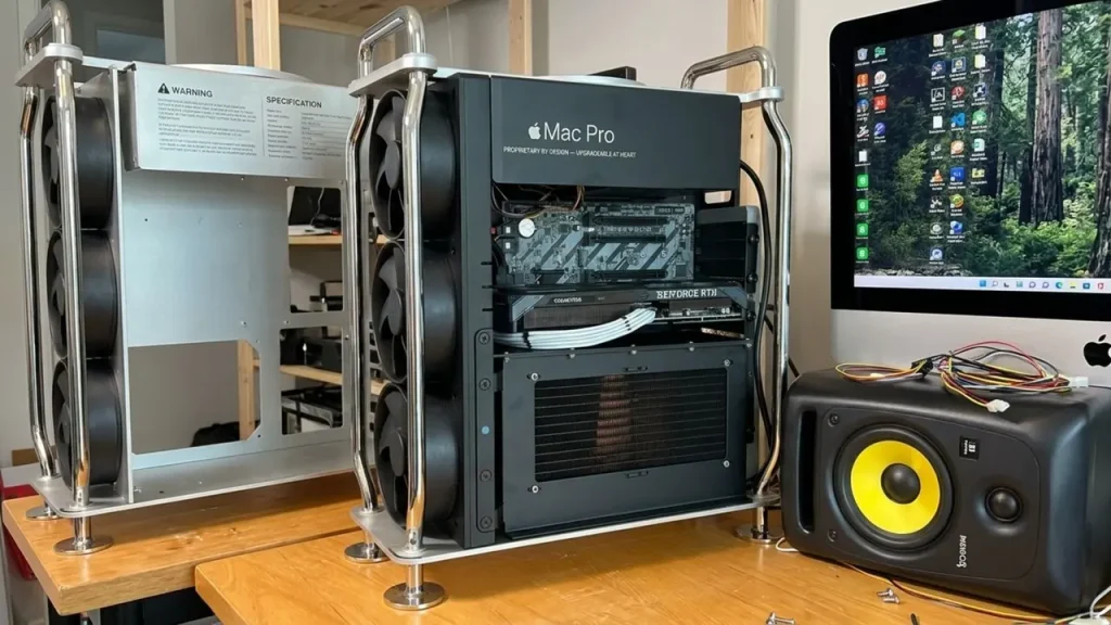 Dokumentasi liputan Sulap Casing Mac Pro Jadi PC Rp 9 Juta