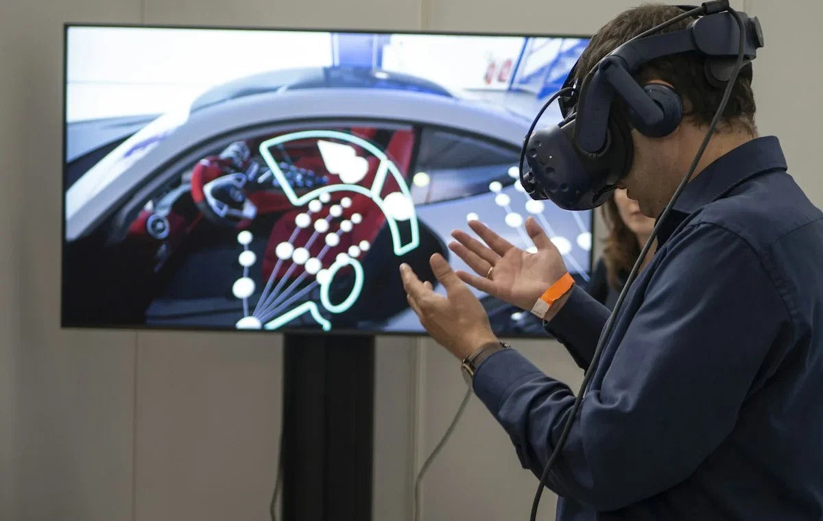 Ilustrasi liputan simulasi militer berbasis teknologi virtual reality Falah Inovasi Teknologi