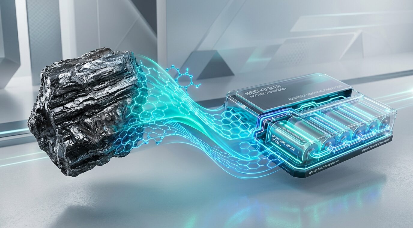 Inovasi material grafit alam dan graphene untuk sel baterai kendaraan listrik Indonesia